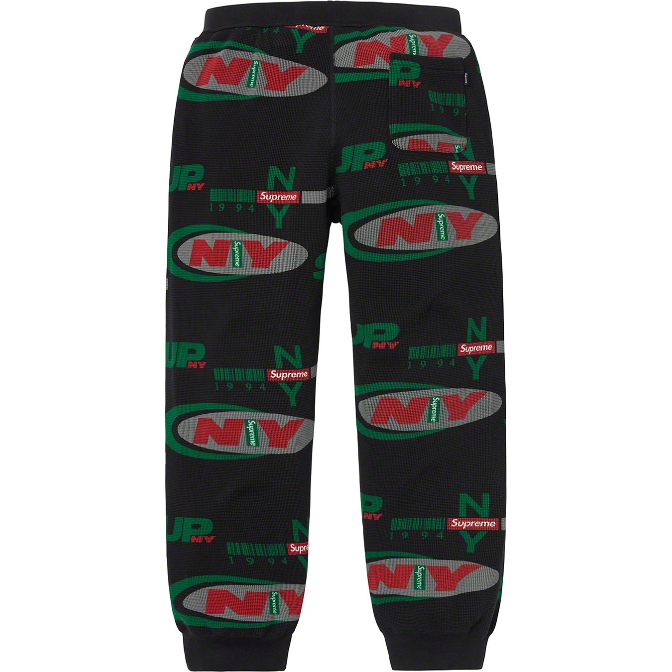 Supreme NY Waffle Thermal Pant view 6
